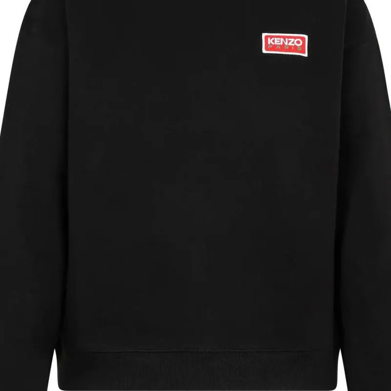 KENZO Logo Detailed Crewneck Sweatshirt-5