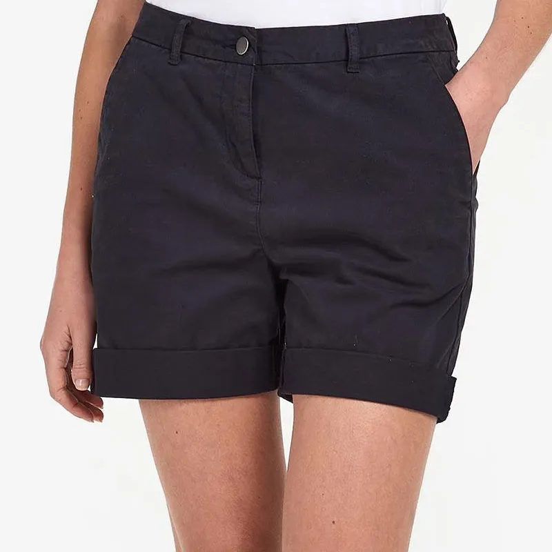 BARBOUR Casual Shorts Women's Marine Blue-4