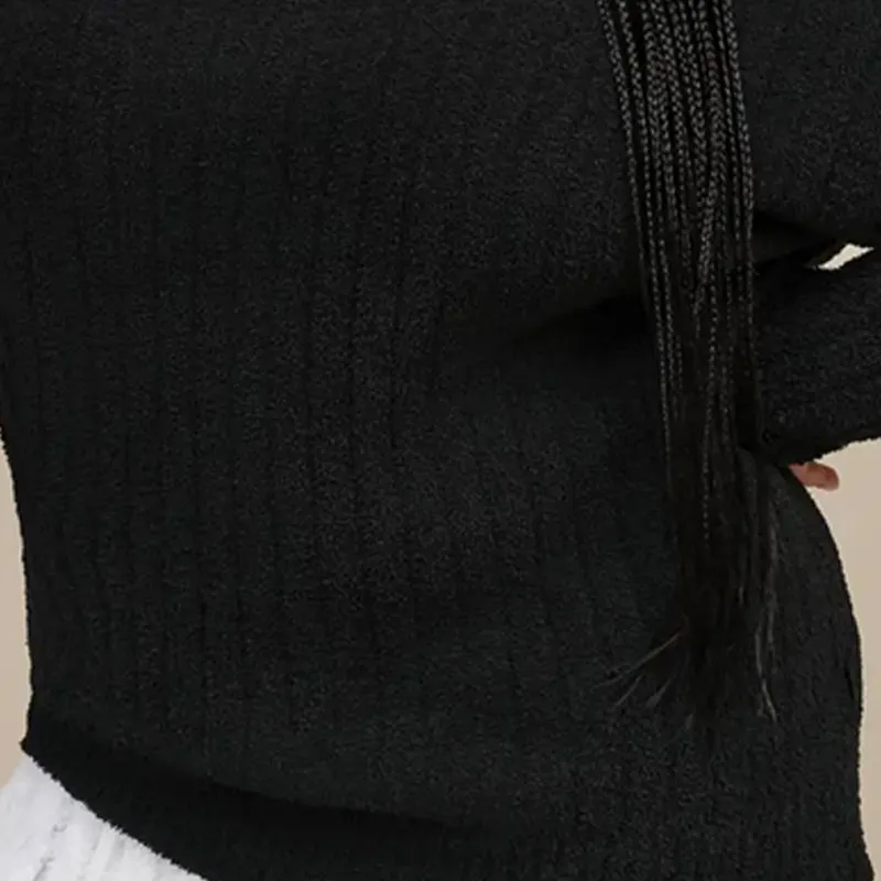UGG FW24 Riz Rib Top Knitwear Women's Black-4