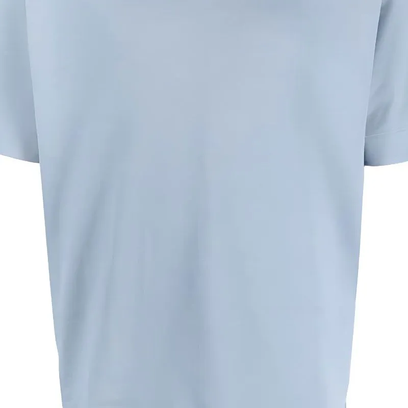 EMPORIO ARMANI T Shirts Men Sky Blue-5