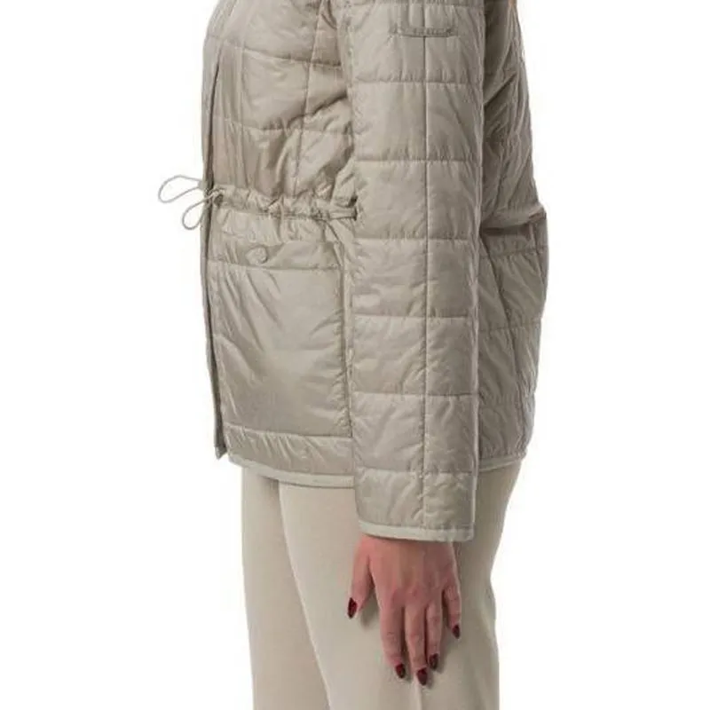 MaxMara Buttoned Quilted Jacket-5