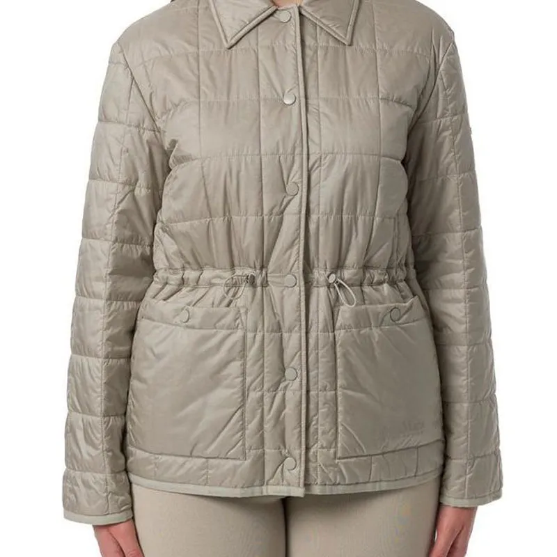 MaxMara Buttoned Quilted Jacket-3