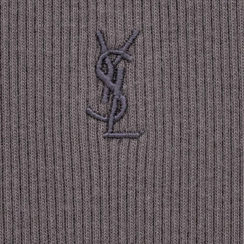 SAINT LAURENT Ribbed Tank Top-2