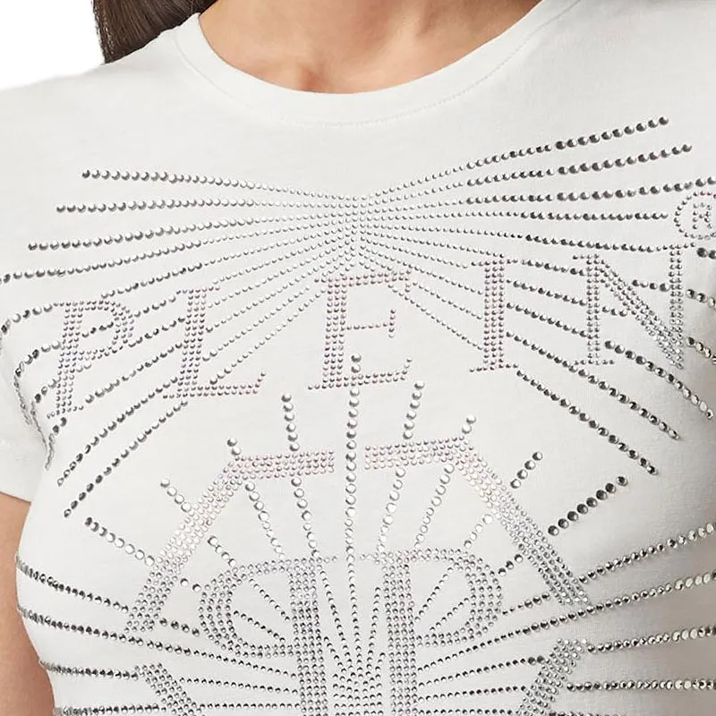 PHILIPP PLEIN T Shirts Women's White-3