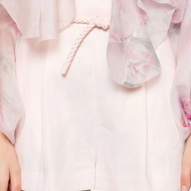 Zimmermann Crush Tuck Shorts-4