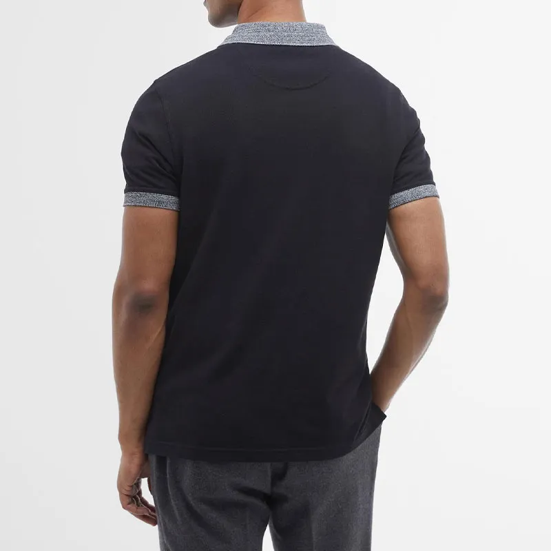 BARBOUR Polo Shirts Men Black-3