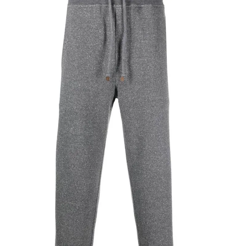 Brunello Cucinelli Mélange Track Trousers-5