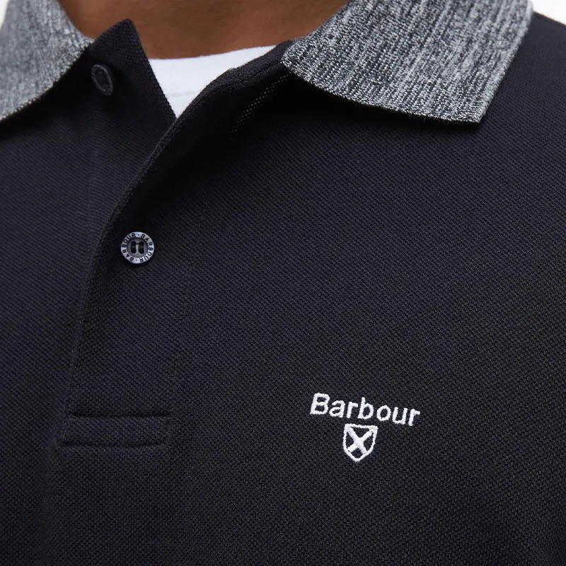 BARBOUR Polo Shirts Men Black-5