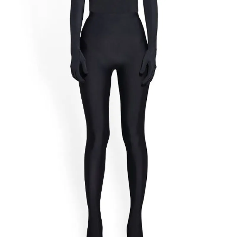 Balenciaga Leggings Women's Black-1