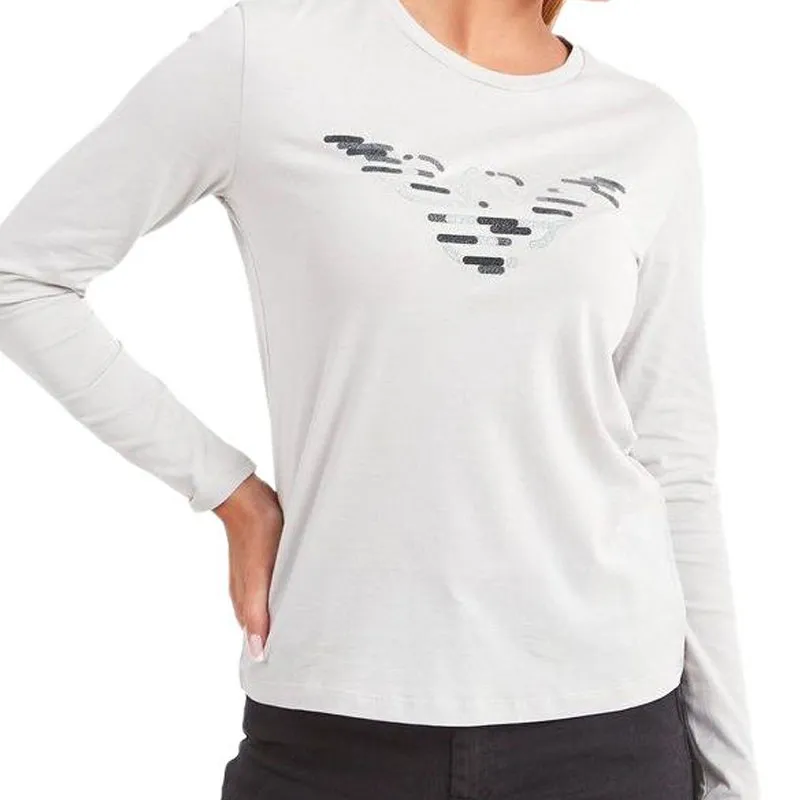 EMPORIO ARMANI Sweatshirt Women's Gray-4