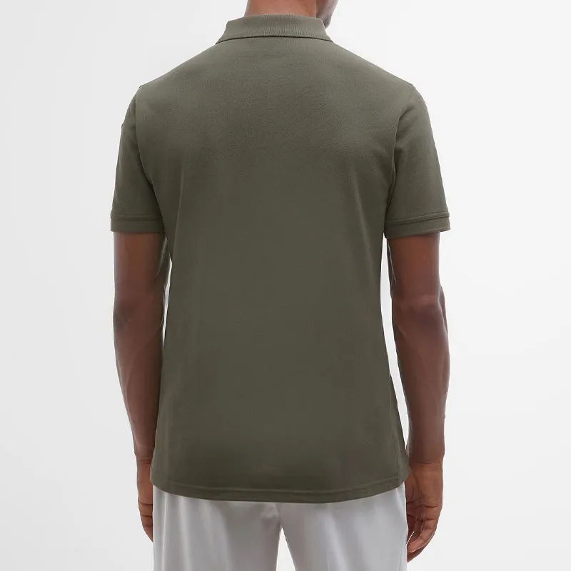 BARBOUR Polo Shirts Men Green-2