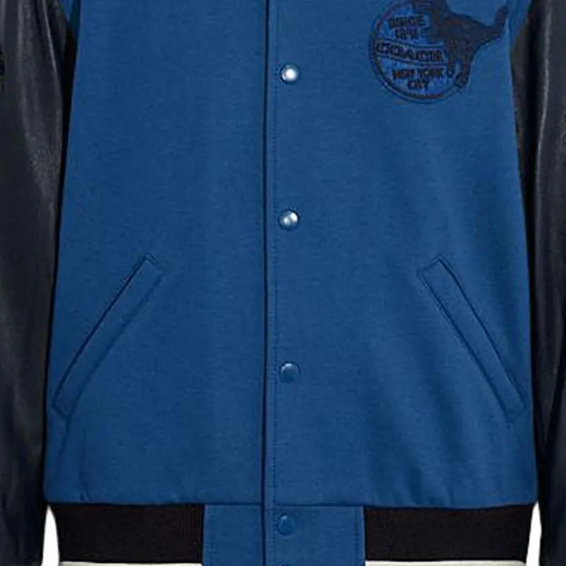 COACH Baseball Jerseys Men Mixed Pure Blue-3
