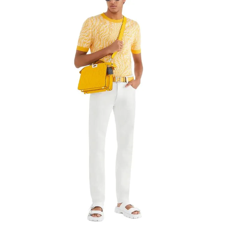 FENDI Sweaters Men Yellow-2