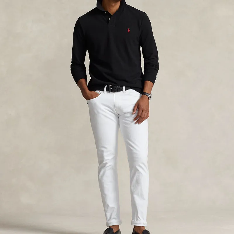 Polo Ralph Lauren FW22 Polo Shirt Men's Black-2