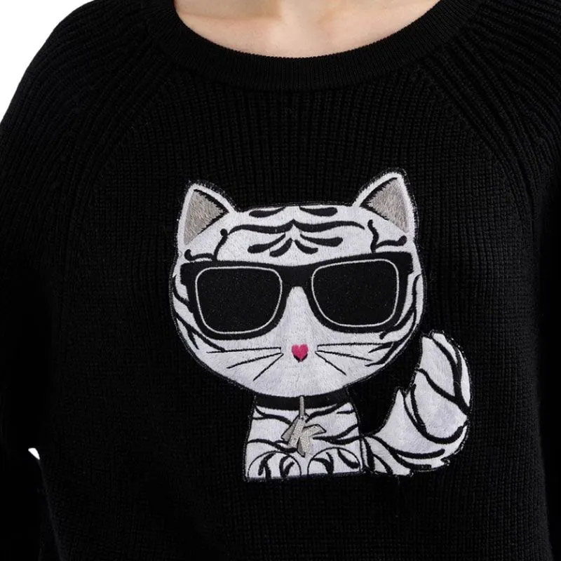KARL LAGERFELD Sweater Women's Black-4