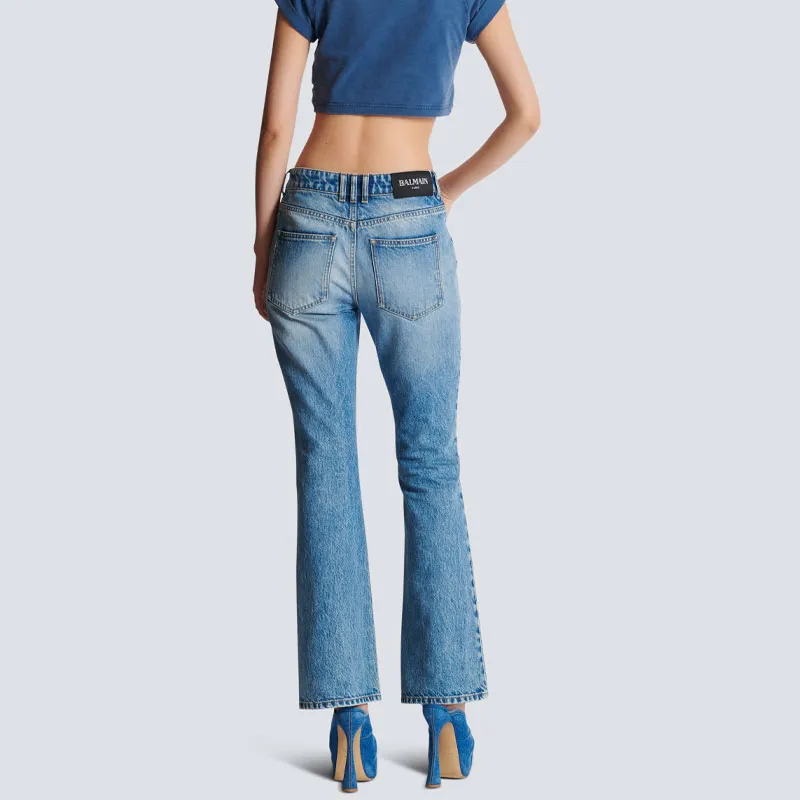 BALMAIN Vintage Flared Jeans-2