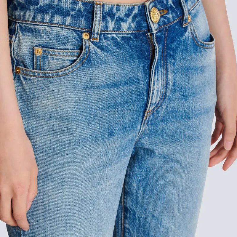 BALMAIN Vintage Flared Jeans-5