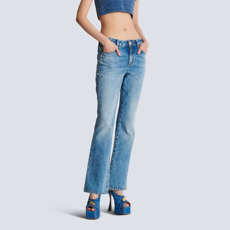 BALMAIN Vintage Flared Jeans-3