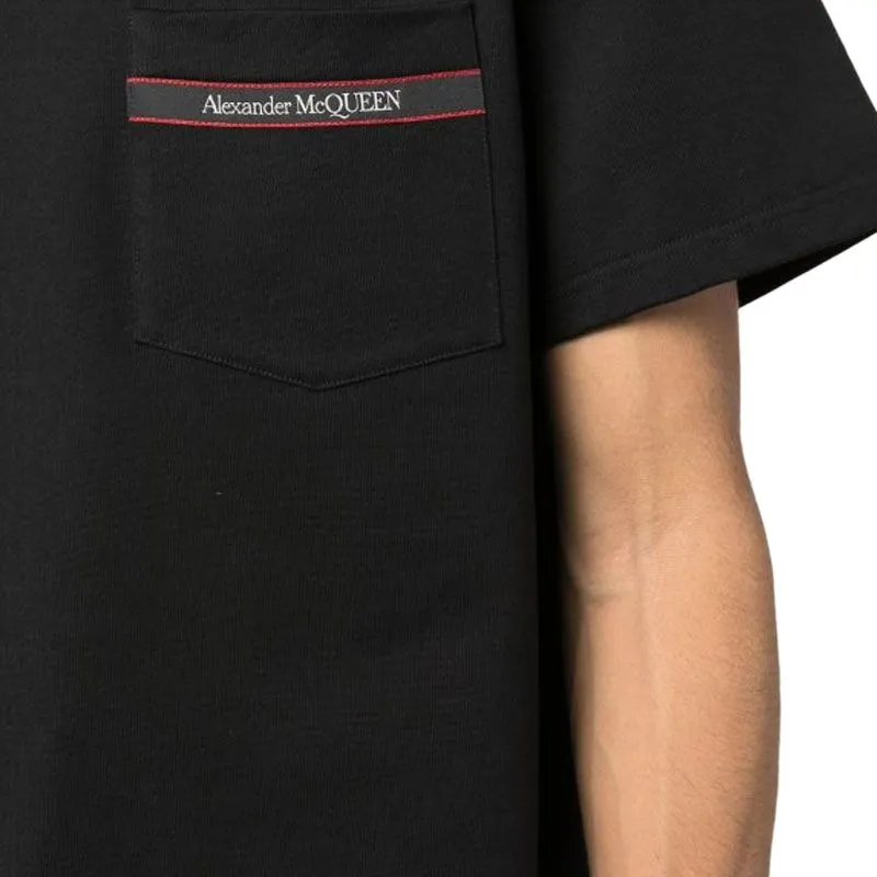 McQ Alexander McQueen T Shirts Men Black-4