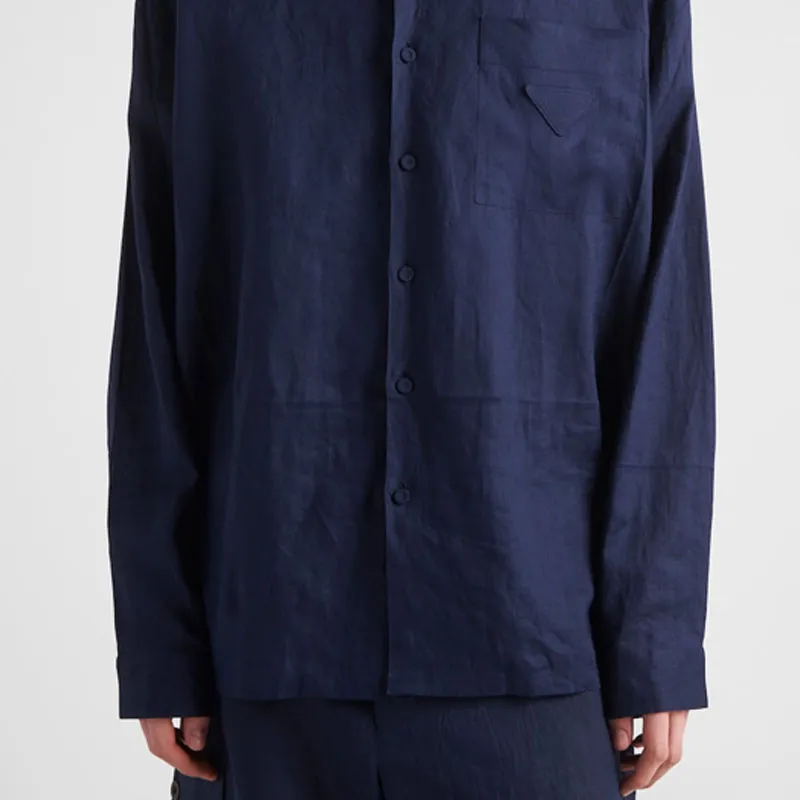 PRADA Long Sleeved Button Up Shirt-5