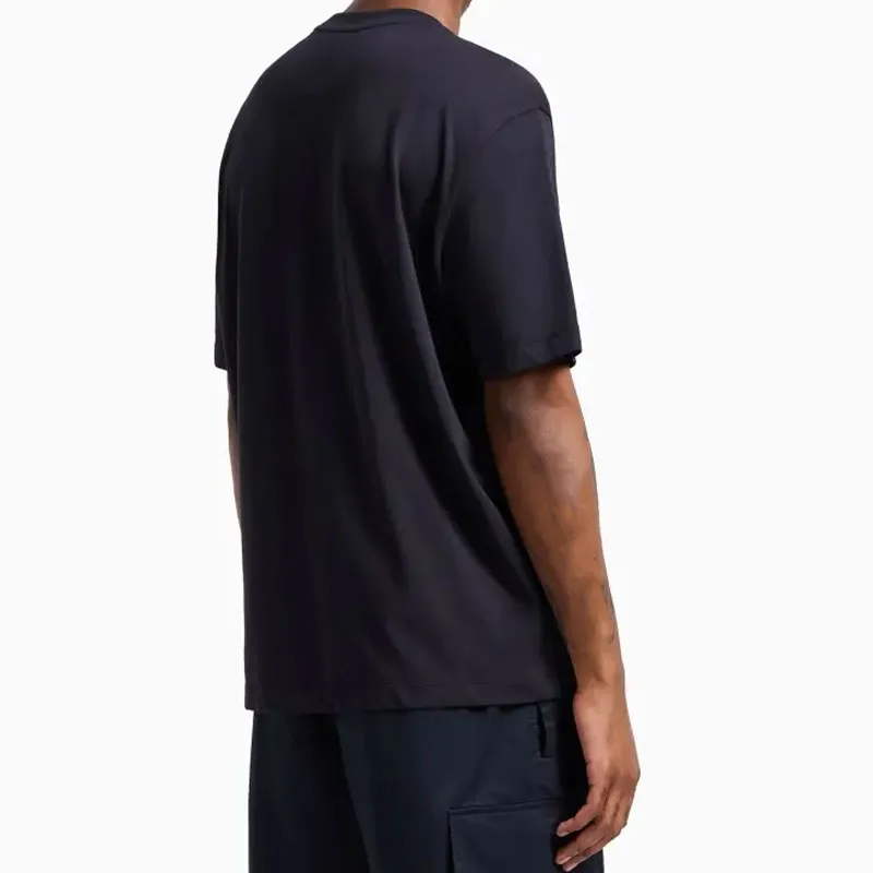 ARMANI EXCHANGEAE T Shirt Men's Dark Marine Blue-3