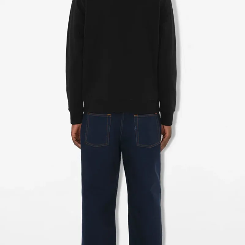 Burberry Logo Print Cotton Sweater-4