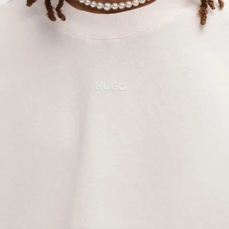 HUGO BOSS Logo appliqué T shirt-4