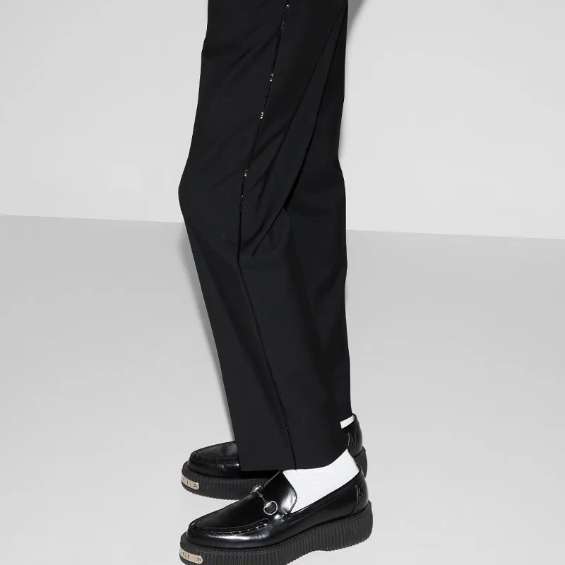 GUCCI SS25 Casual Pants Men's Black-5