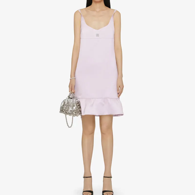 Givenchy 4G Satin Mini Dress-1
