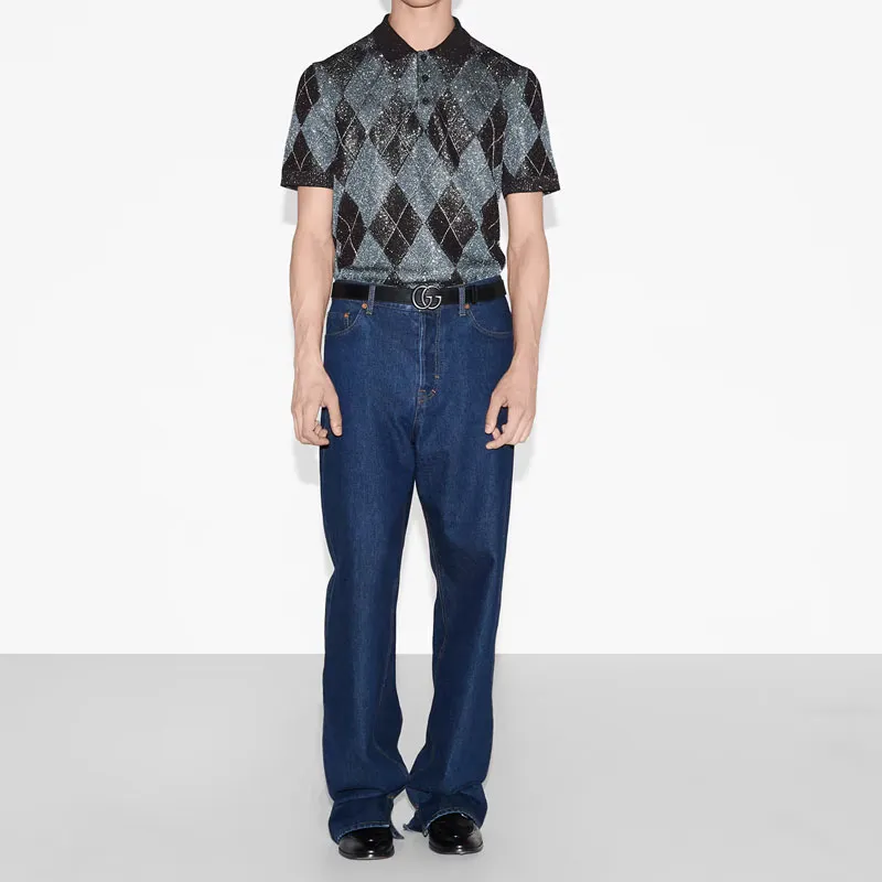 GUCCI SS25 Polo Shirt Men's Multicolor-1