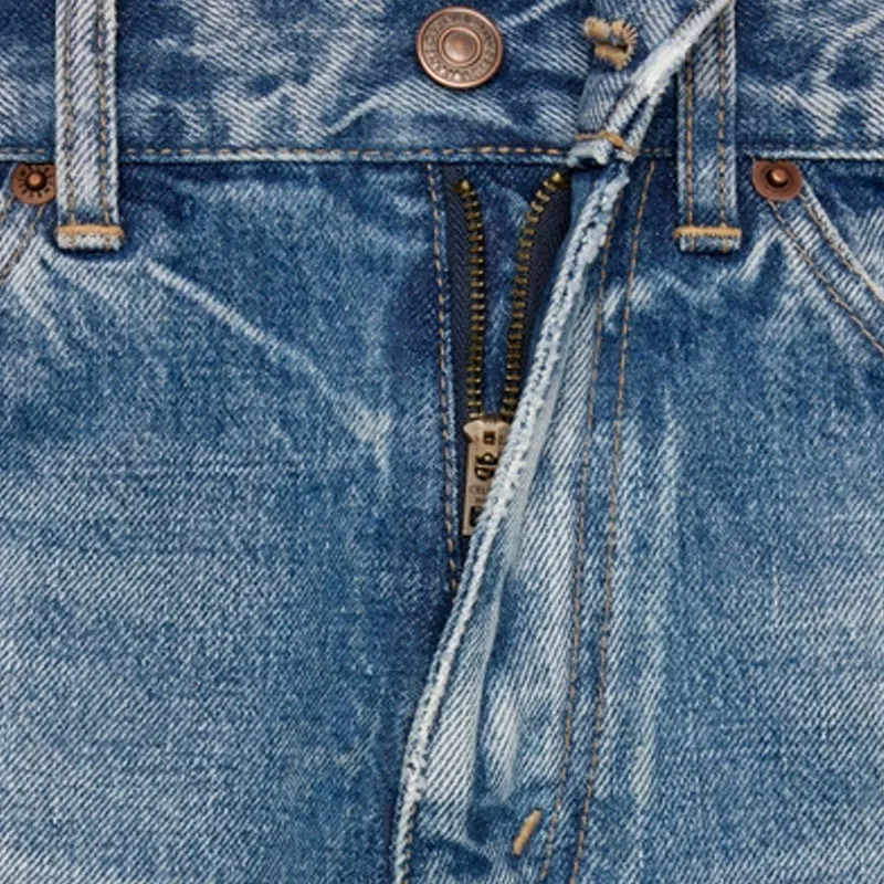 CELINE Dylan Flared Jeans In Union Wash Denim-3