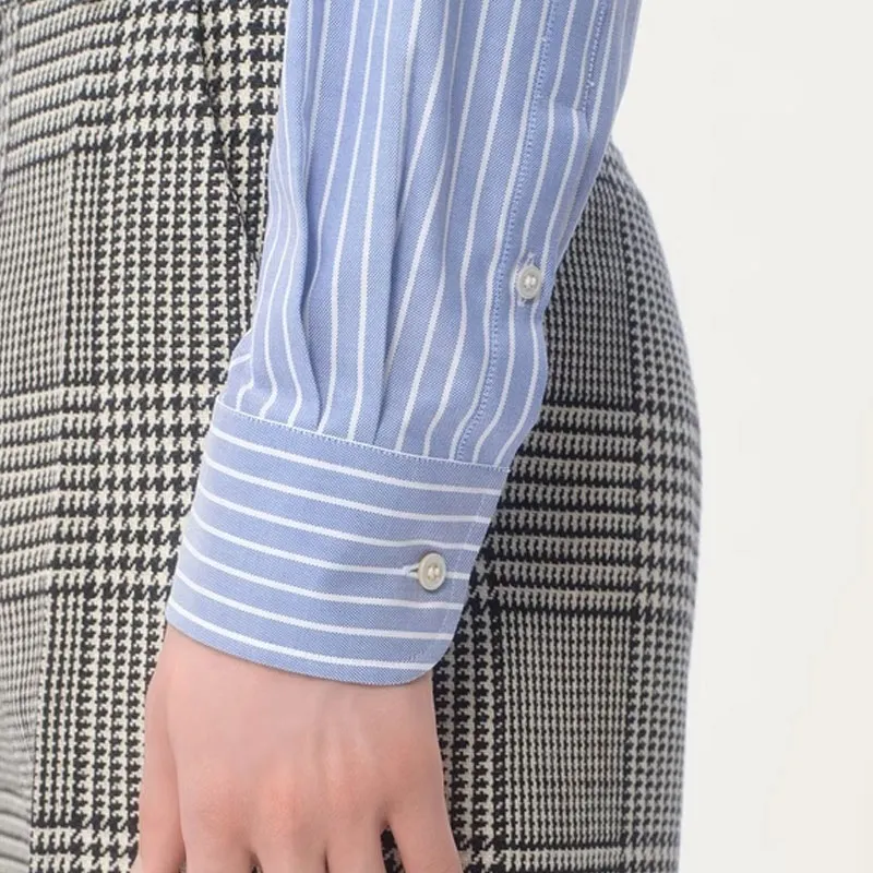 Valentino Pinstriped Long Sleeved Shirt-7