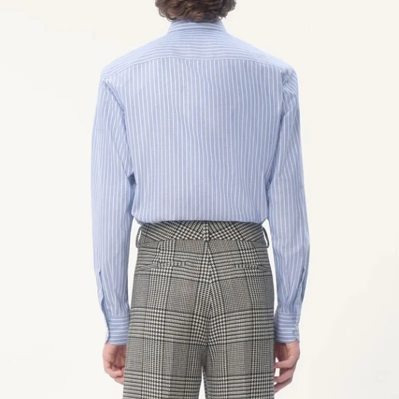 Valentino Pinstriped Long Sleeved Shirt-2
