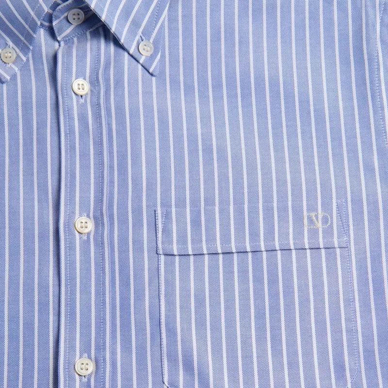Valentino Pinstriped Long Sleeved Shirt-6
