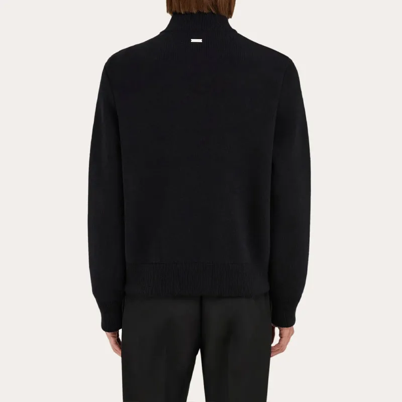 Ferragamo Knitted Bomber Jacket-2
