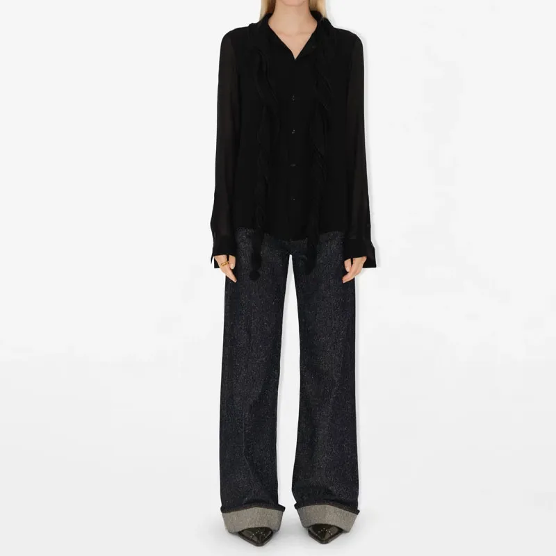 Burberry Shirts Women's Black-1