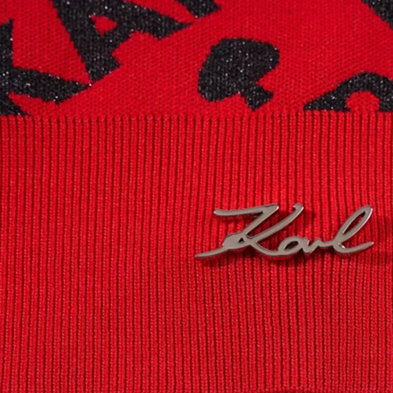 KARL LAGERFELD Knitwear Women's Red-8