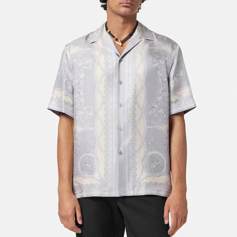 VERSACE La Coupe Des Dieux Silk Shirt-2