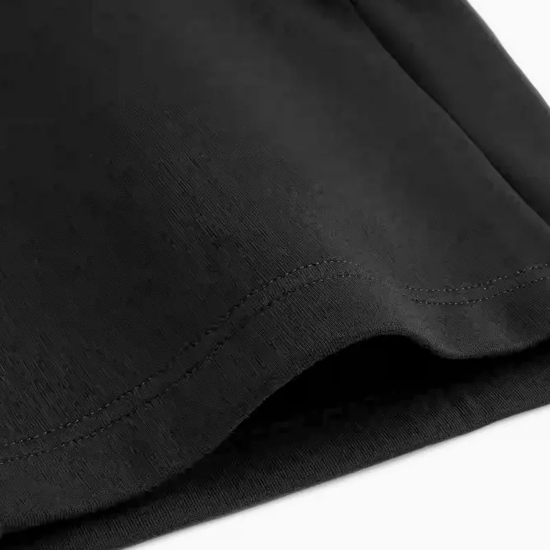 KARL LAGERFELD SS24 Casual Shorts Men's Black-6
