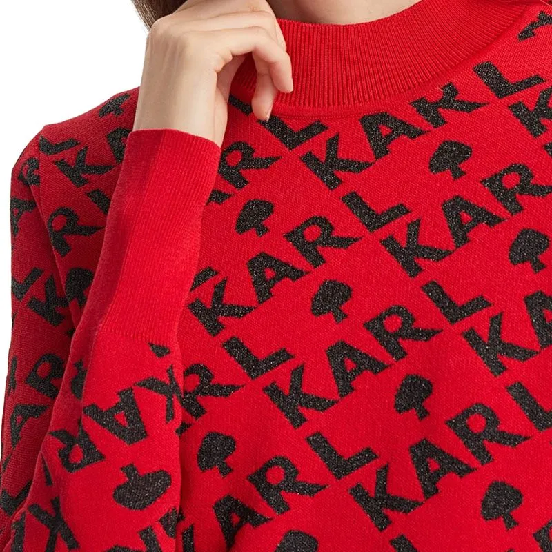 KARL LAGERFELD Knitwear Women's Red-5
