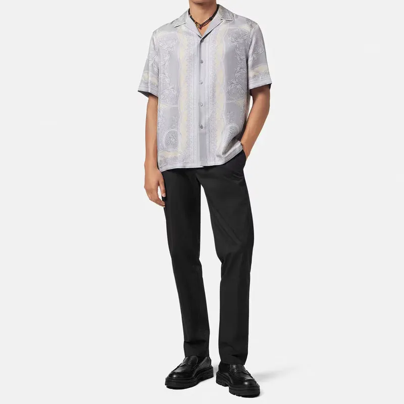 VERSACE La Coupe Des Dieux Silk Shirt-1
