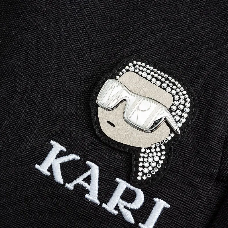 KARL LAGERFELD SS24 Casual Shorts Men's Black-3
