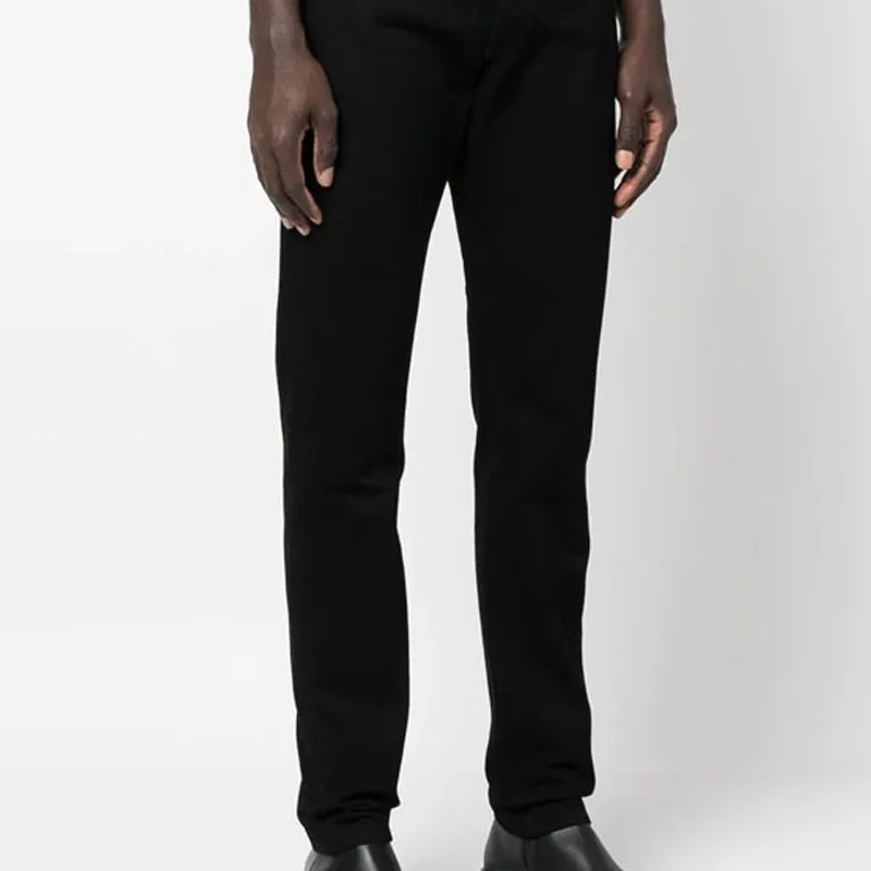 Alexander McQueen Straight leg Logo Jeans-4