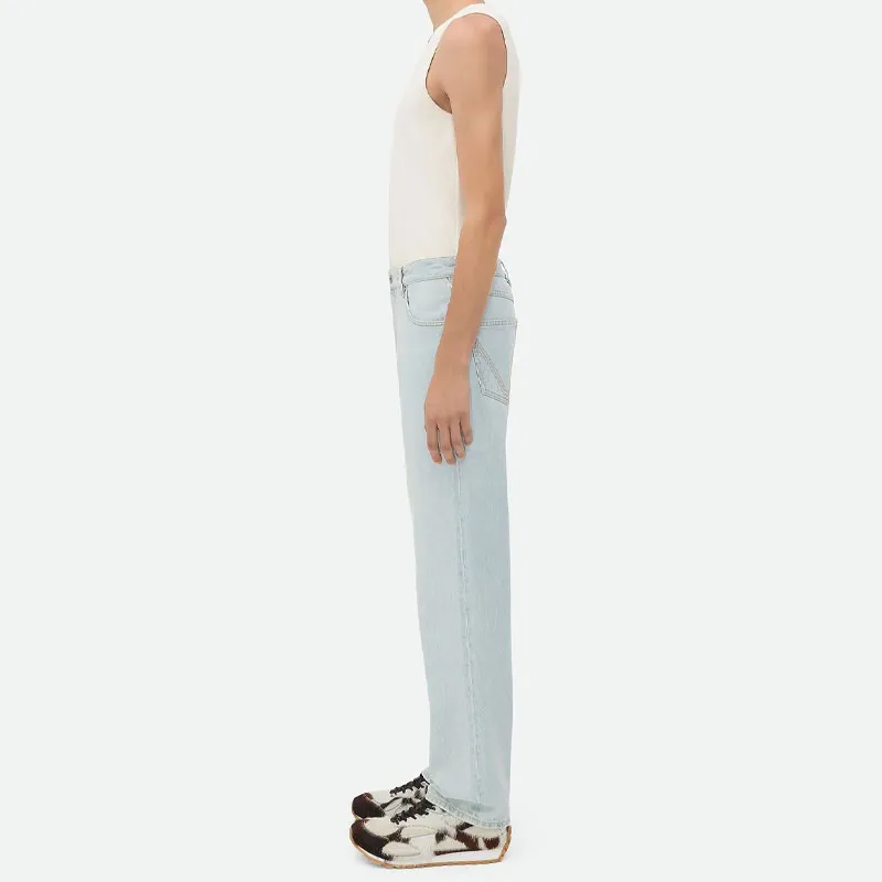 Bottega Veneta Mid Rise Straight Leg Jeans-2