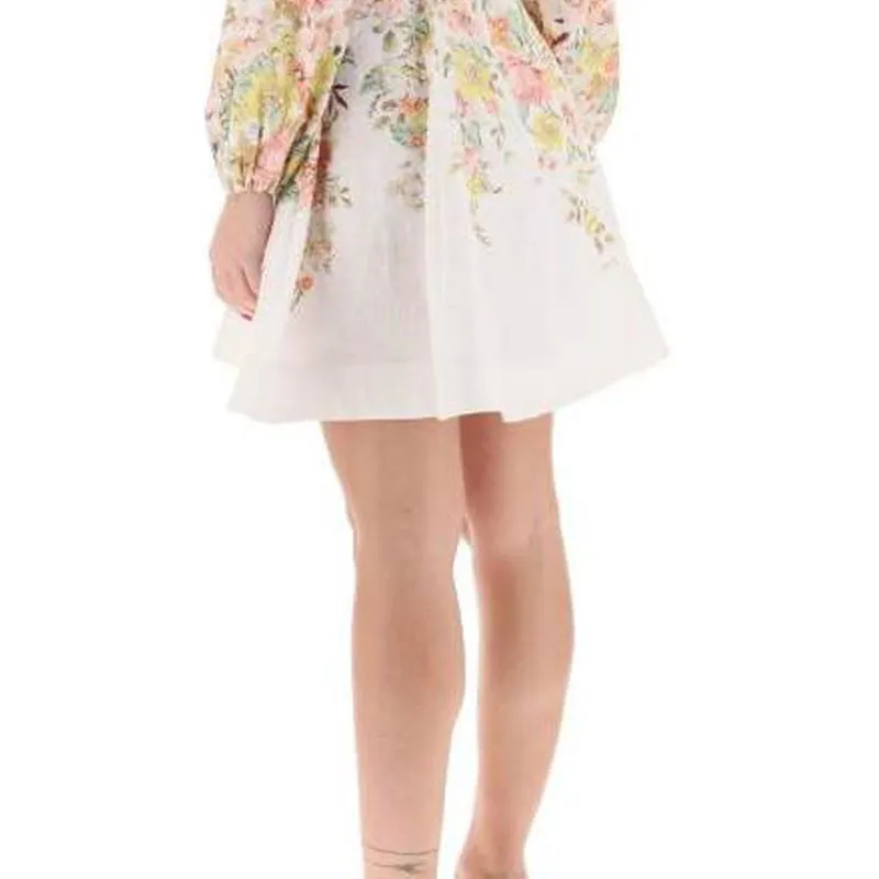 Zimmermann Long-Sleeved Dresses Women's White-2