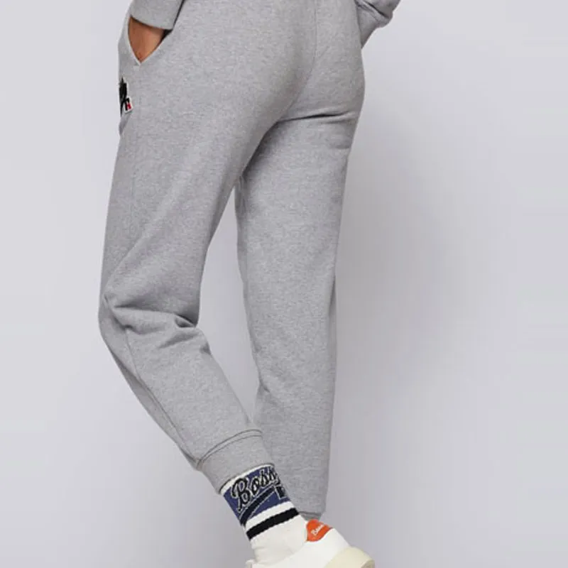 Russell Athletic X HUGO BOSS Knitted Sweatpants Women's Gray-2