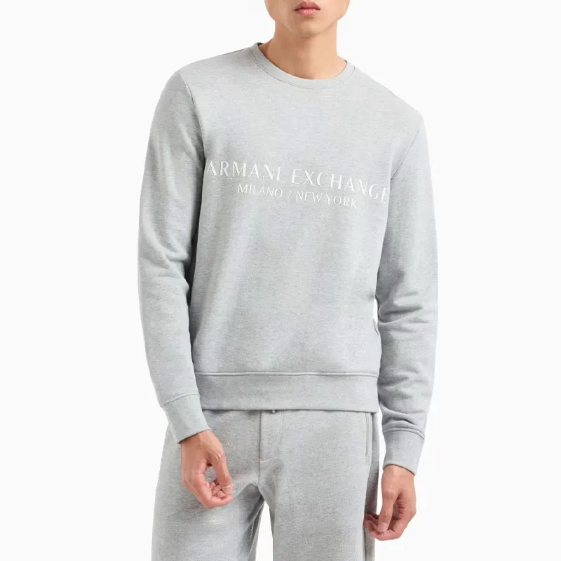 ARMANI EXCHANGE Logo print Cotton Sweatshirt-2