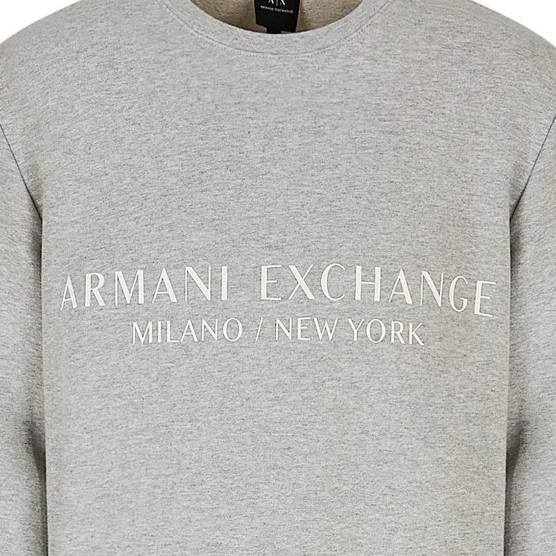ARMANI EXCHANGE Logo print Cotton Sweatshirt-6