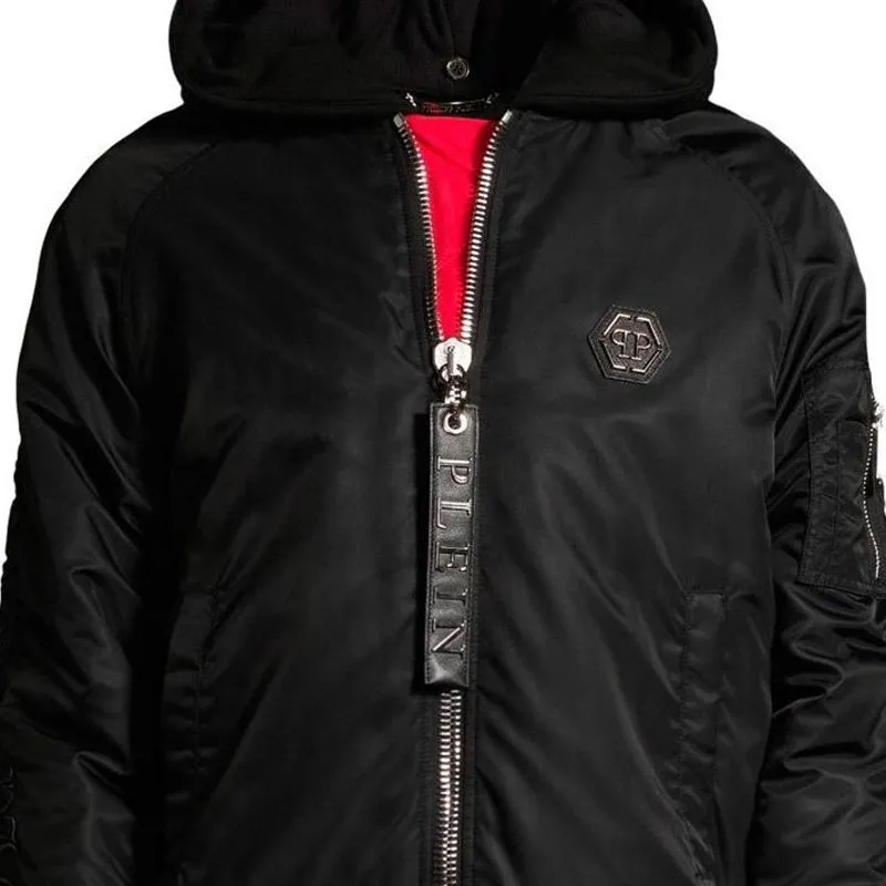 PHILIPP PLEIN Jackets Coats Men's Black-4