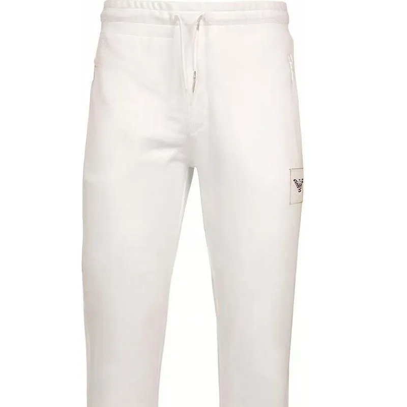 EMPORIO ARMANI Knitted Sweatpants Men White-5